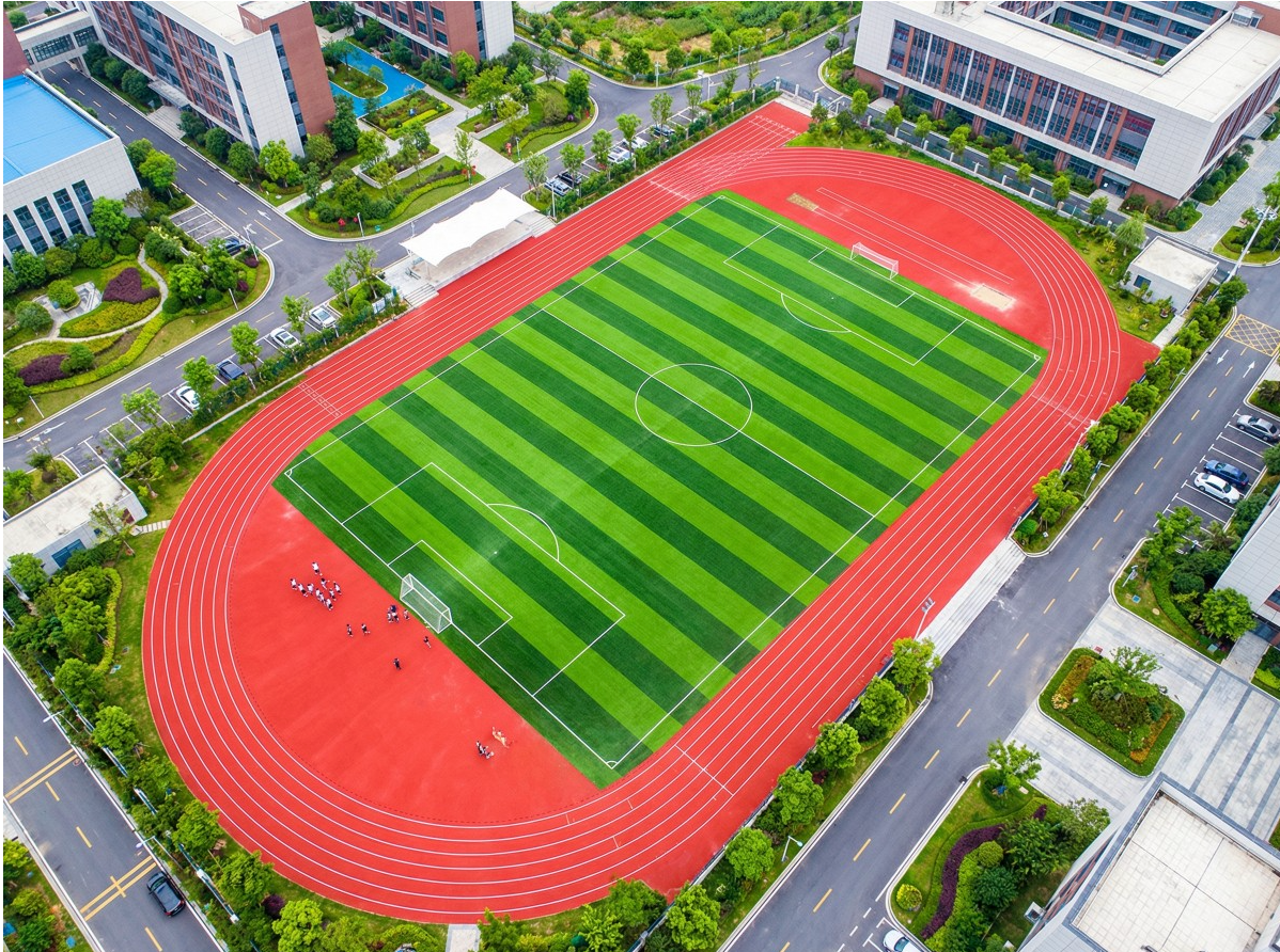 呼和浩特市硅PU篮球场学校塑胶跑道 - 厂家